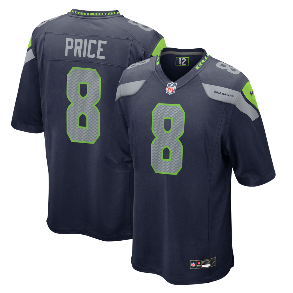 Seattle Seahawks Jadarian Price Nike Alternate Game Jersey - Royal