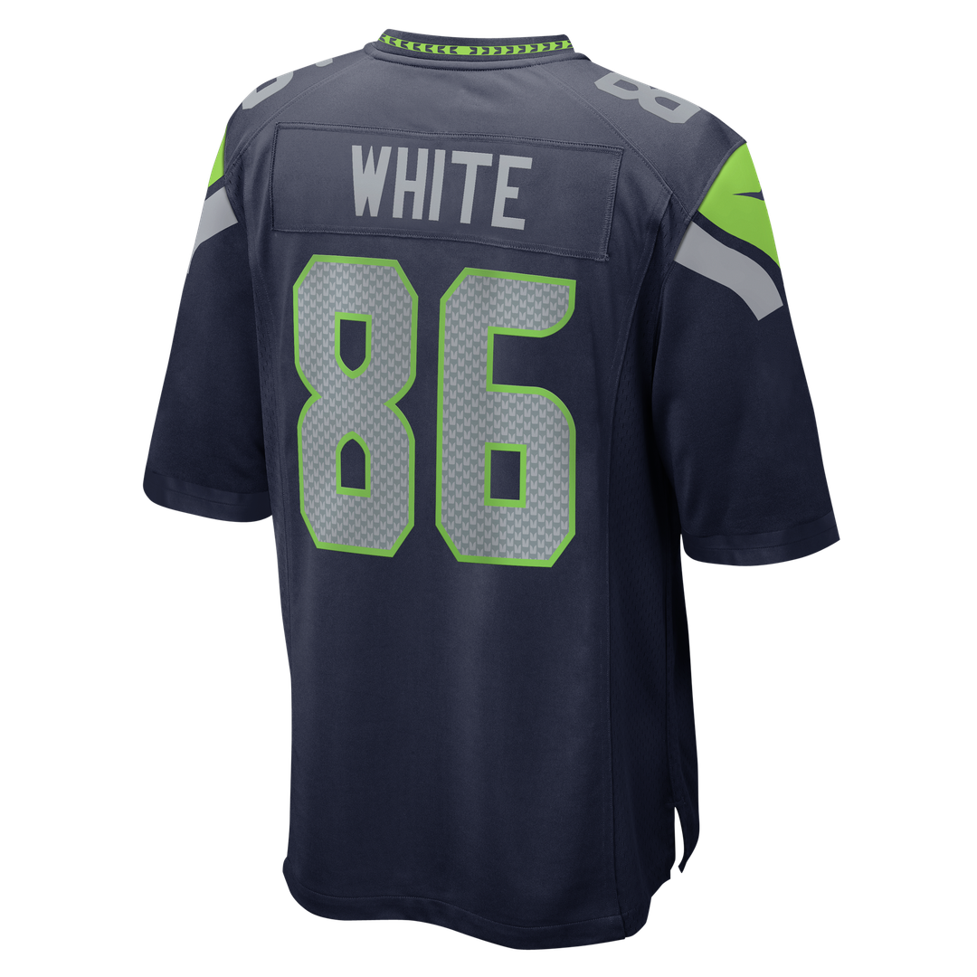 Seattle Seahawks Ricky White Nike Team Game Jersey - College Navy