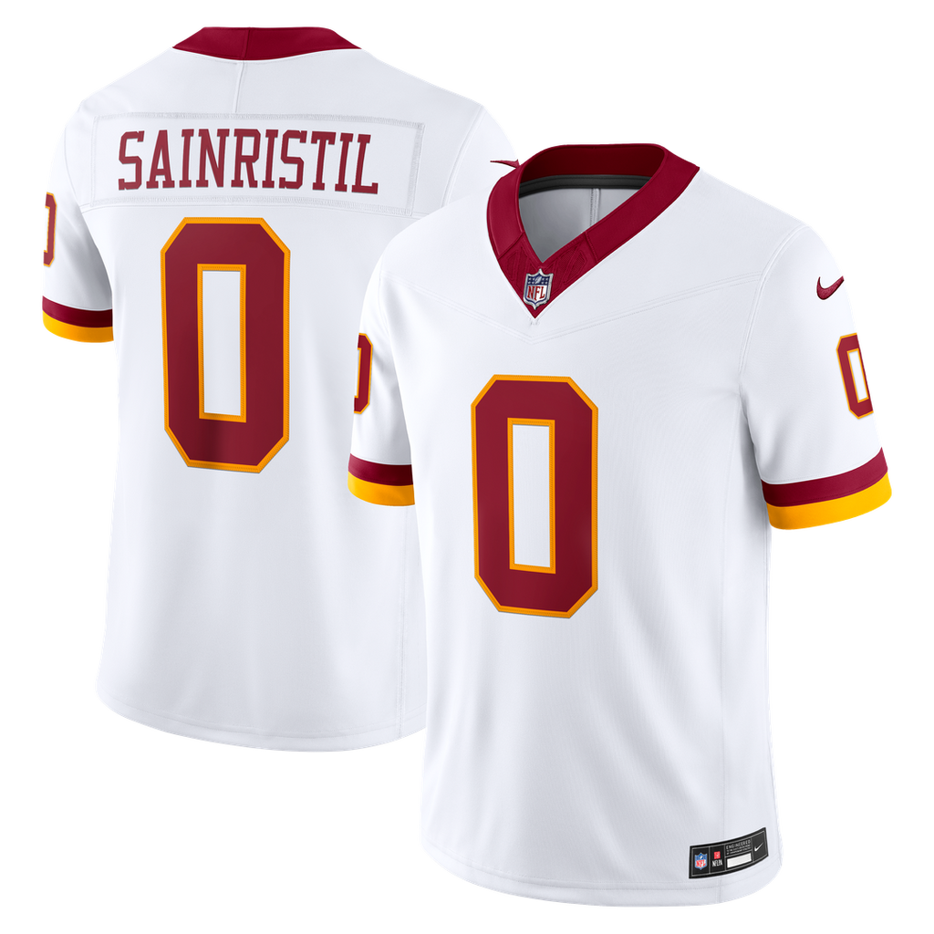 Washington Commanders Mike Sainristil Nike Team Vapor F.U.S.E. Stitched Limited Jersey - Burgundy