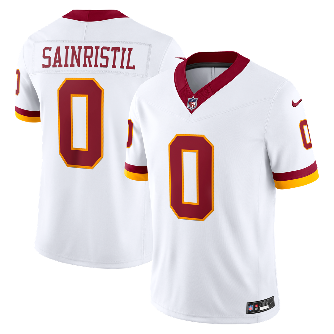 Washington Commanders Mike Sainristil Nike Team Vapor F.U.S.E. Stitched Limited Jersey - Burgundy