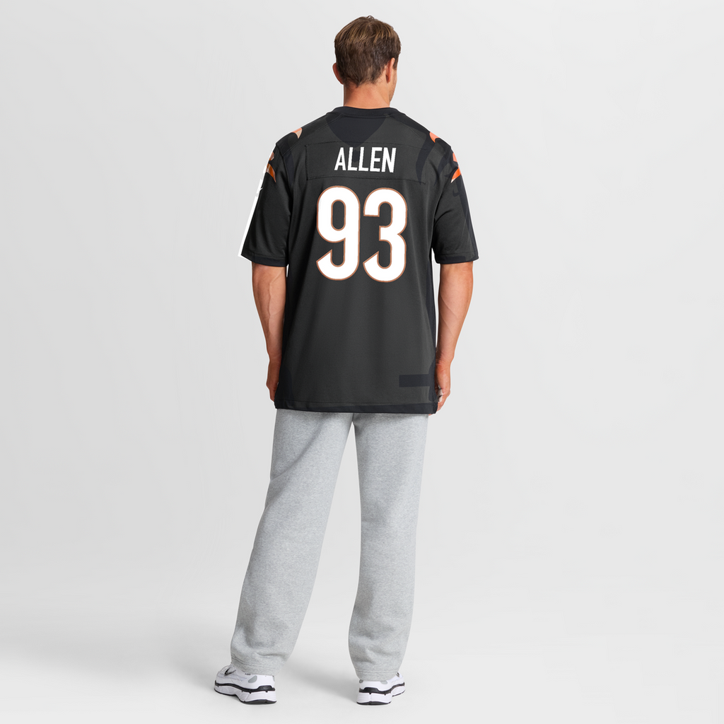 Cincinnati Bengals Jonathan Allen Nike Team Game Jersey - Black
