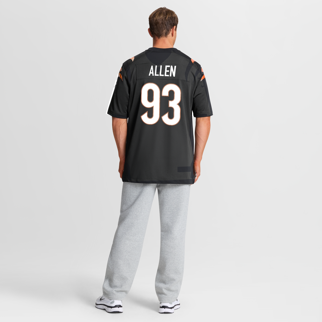 Cincinnati Bengals Jonathan Allen Nike Team Game Jersey - Black