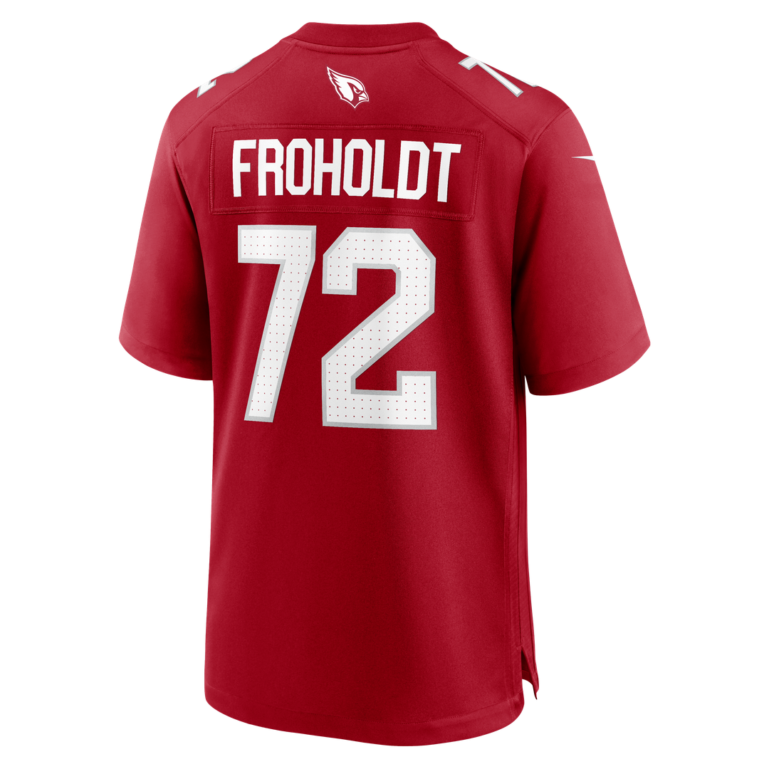 Arizona Cardinals Hjalte Froholdt Nike Team Game Jersey - Cardinal