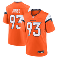 Denver Broncos D.J. Jones Nike Team Game Jersey - Orange
