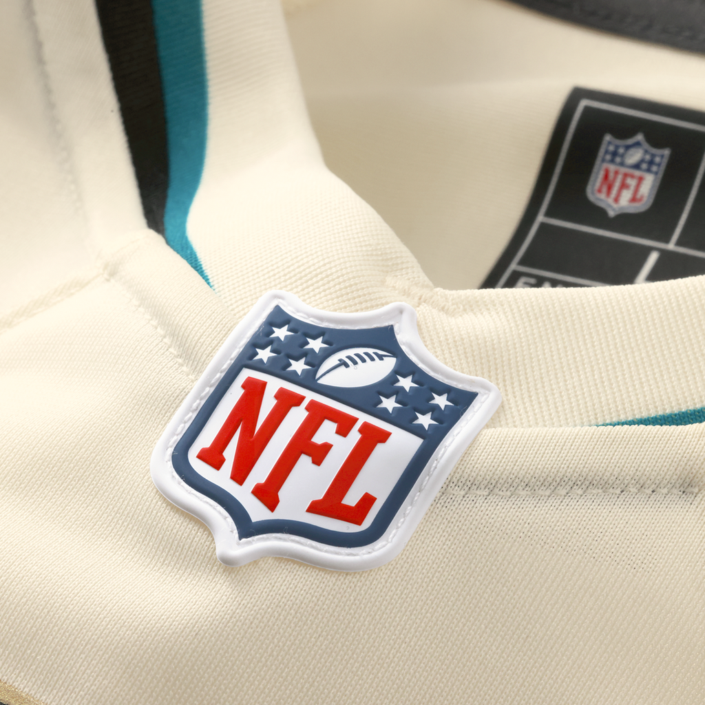 Jacksonville Jaguars Travis Hunter Nike 2026 Rivalries Collection Game Jersey - Natural