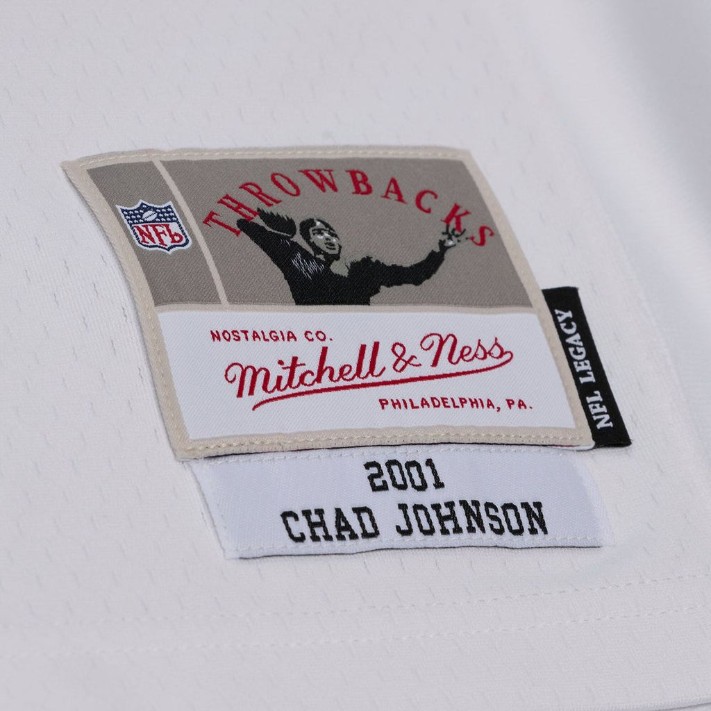 Cincinnati Bengals Chad Johnson Mitchell & Ness 2001 Legacy Replica Player Jersey - White