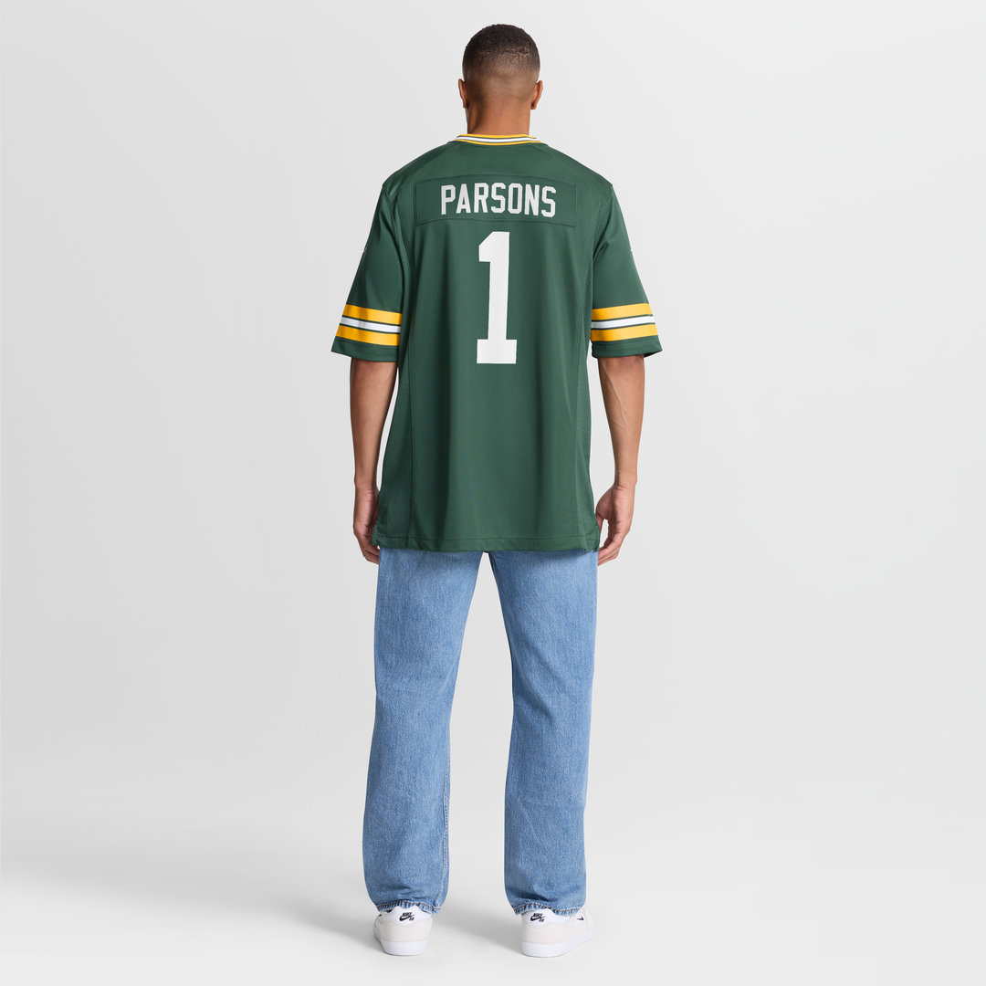 Green Bay Packers Micah Parsons Nike Game Player Jersey - Green