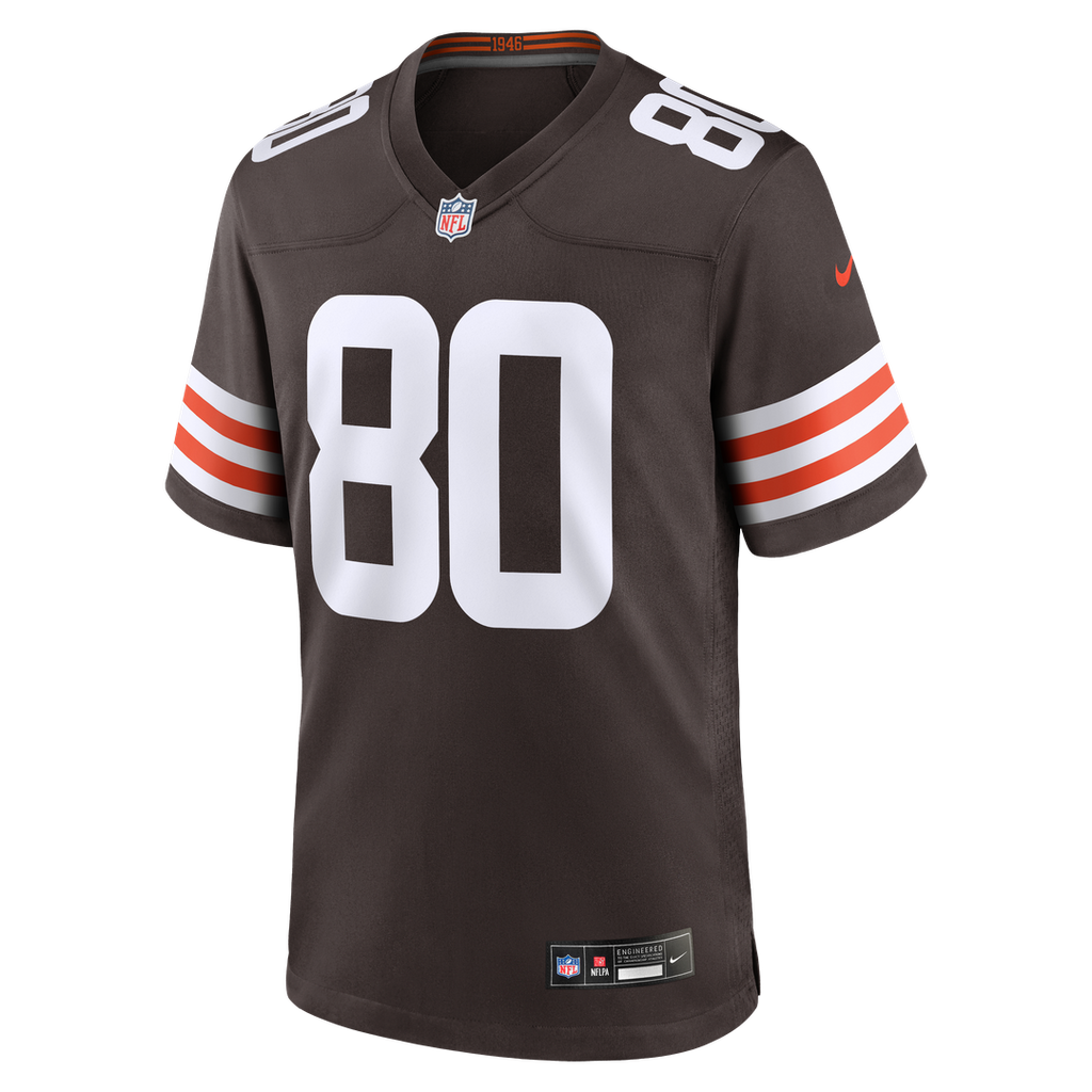 Cleveland Browns Jamari Thrash Nike Team Game Jersey - Brown