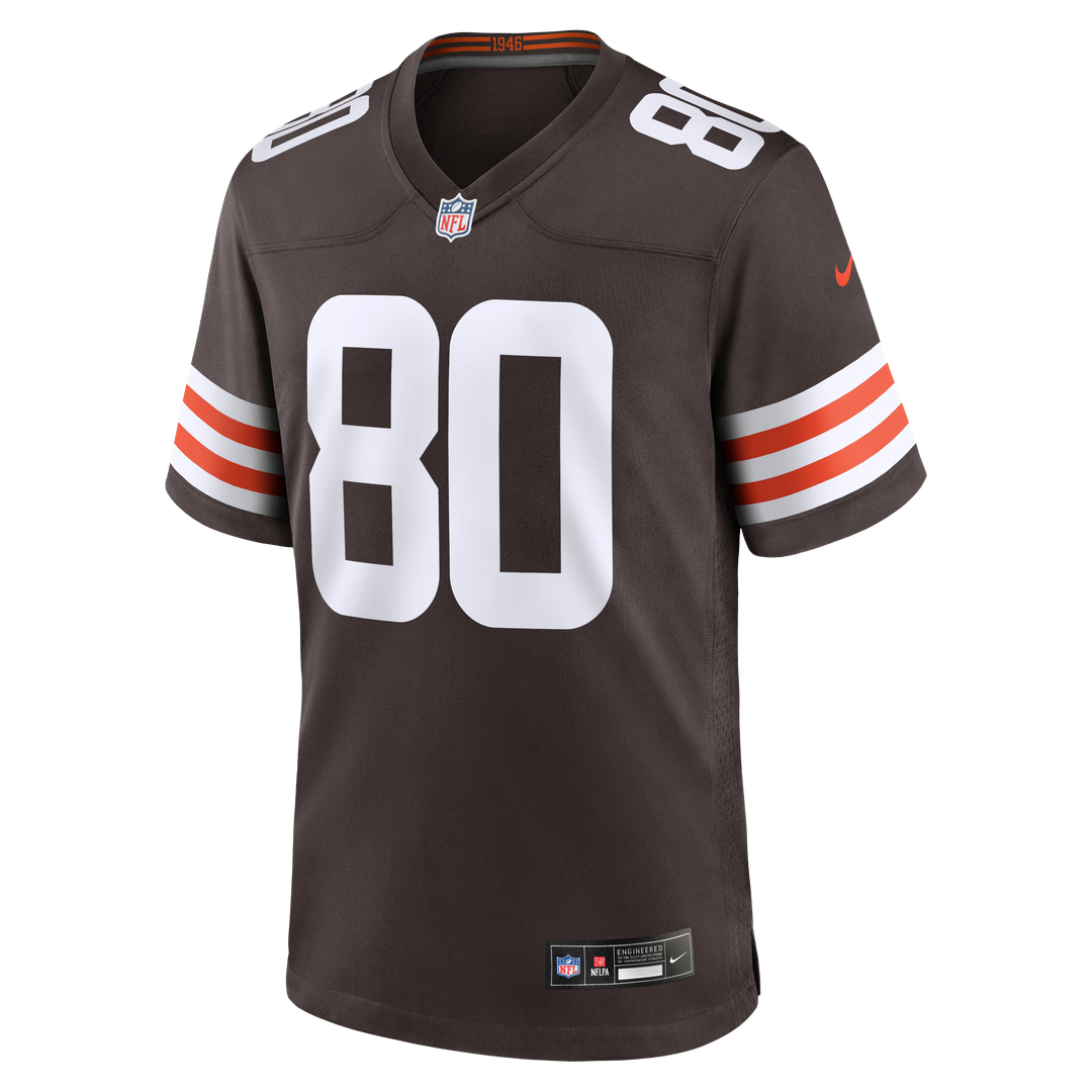 Cleveland Browns Jamari Thrash Nike Team Game Jersey - Brown