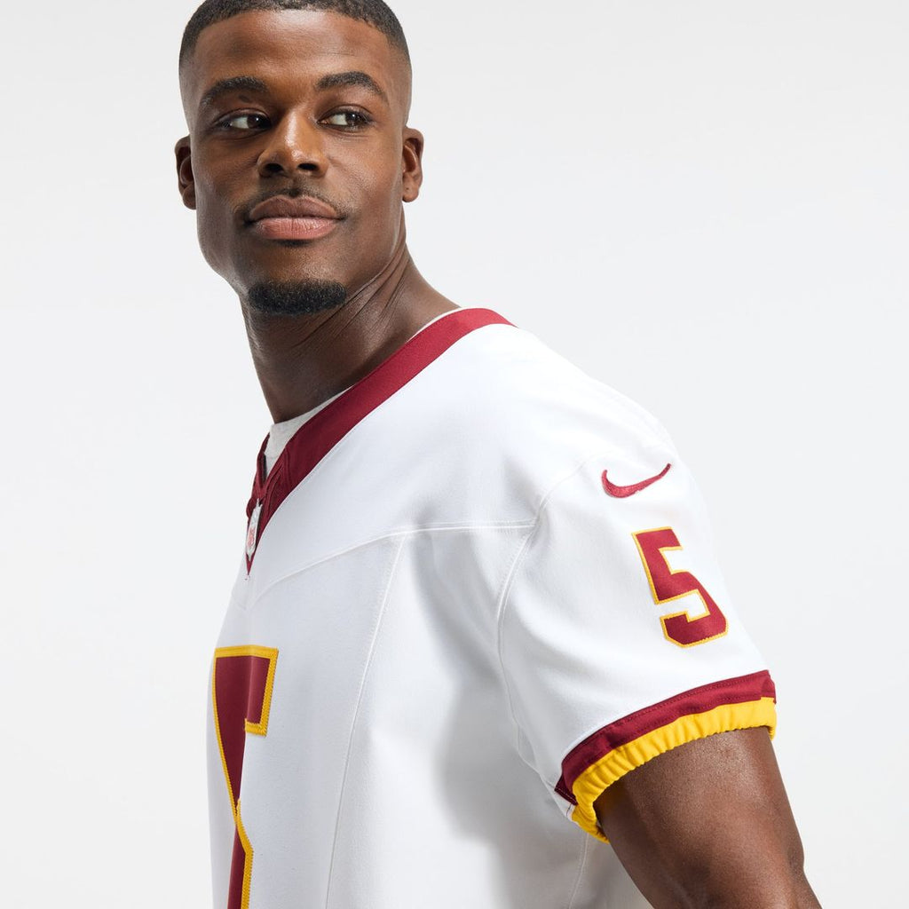 Washington Commanders Jayden Daniels Nike Alternate 2 Super Bowl Era Vapor F.U.S.E. Elite Jersey - White