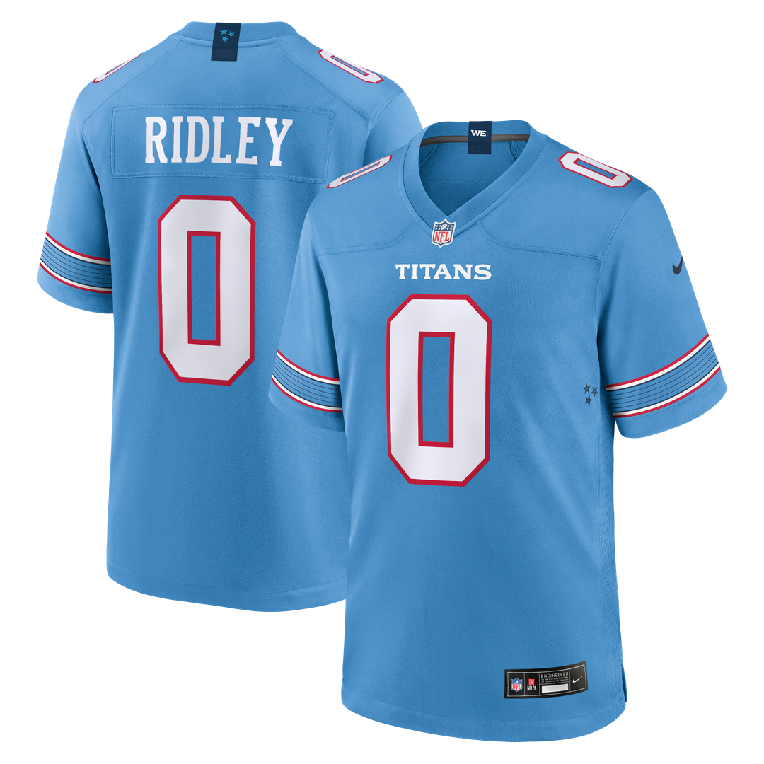 Tennessee Titans Calvin Ridley Nike Game Jersey - Light Blue