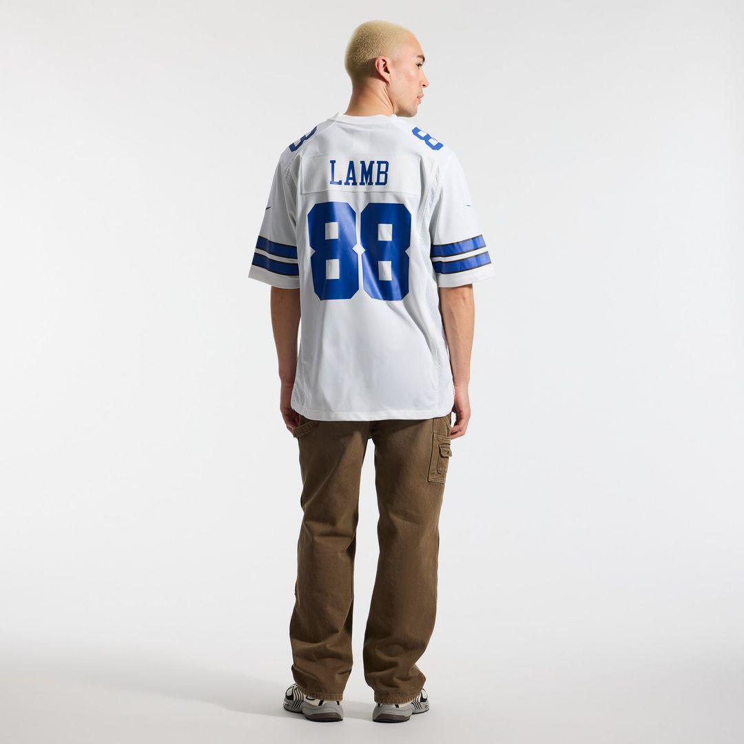 Dallas Cowboys CeeDee Lamb Nike Game Team Jersey - White