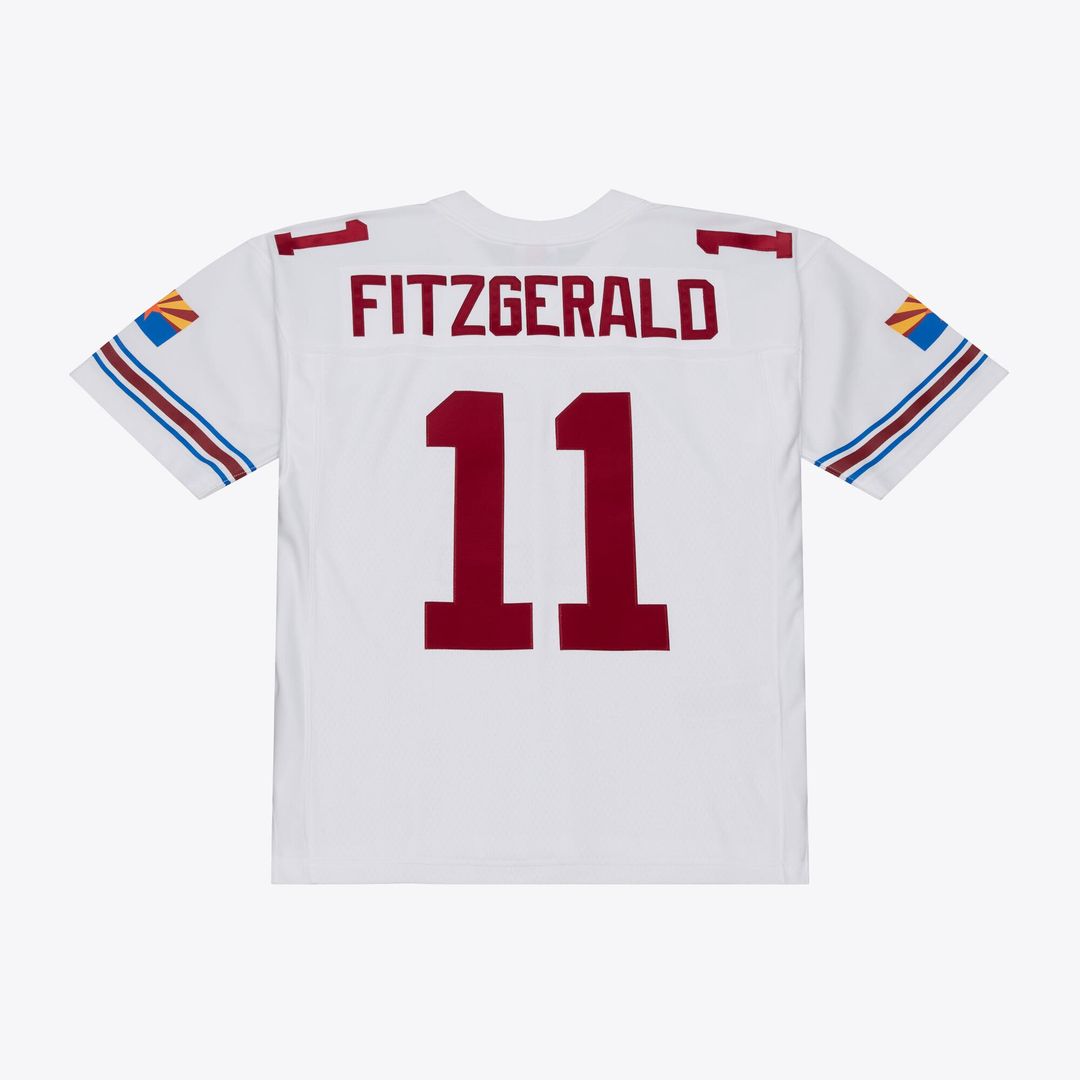 Arizona Cardinals Larry Fitzgerald Mitchell & Ness 2004 Legacy Replica Player Jersey - White