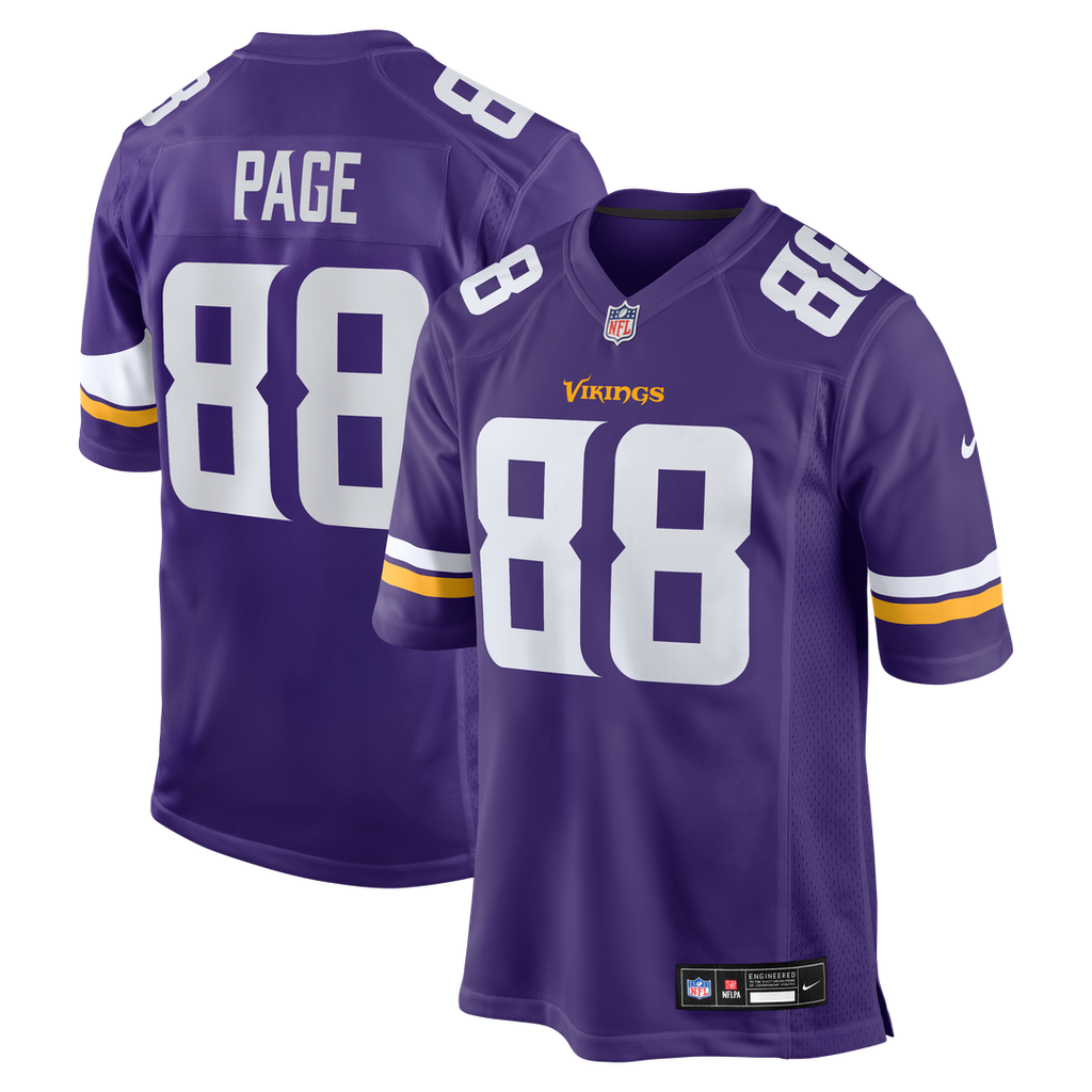 Minnesota Vikings Alan Page Nike Game Retired Player Jersey - Purple