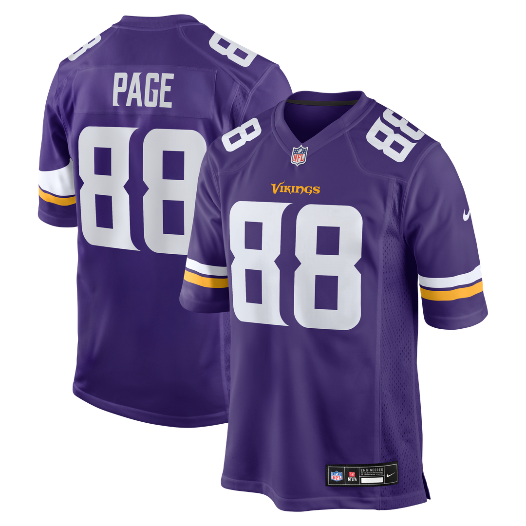 Minnesota Vikings Alan Page Nike Game Retired Player Jersey - Purple