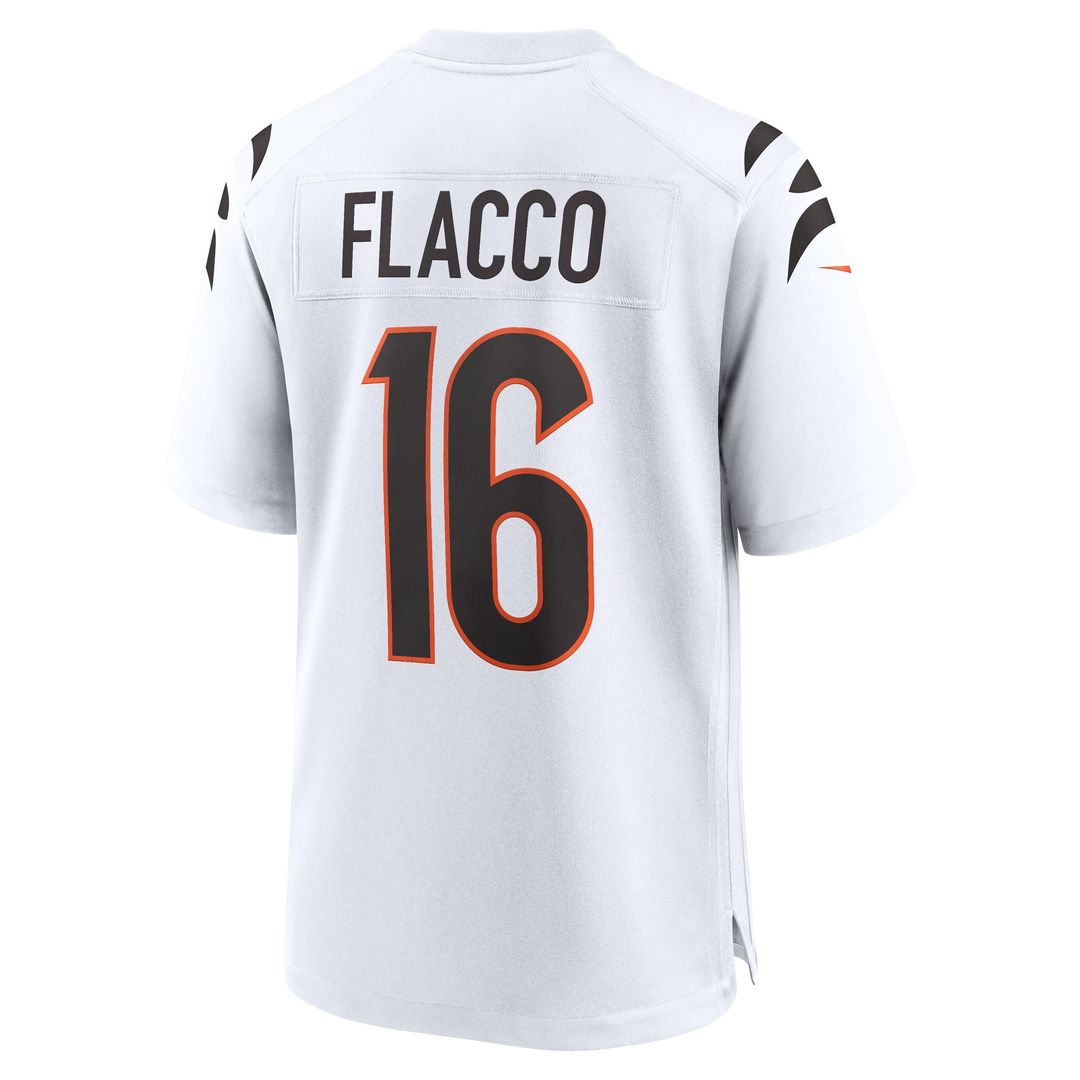 Cincinnati Bengals Joe Flacco Nike Game Jersey - White