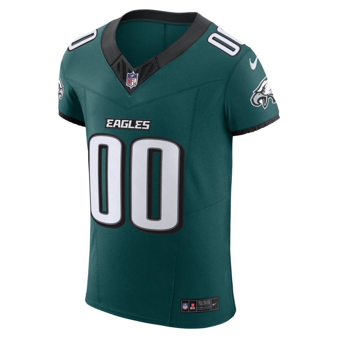 Philadelphia Eagles Nike Vapor F.U.S.E. Elite Custom Jersey - Midnight Green