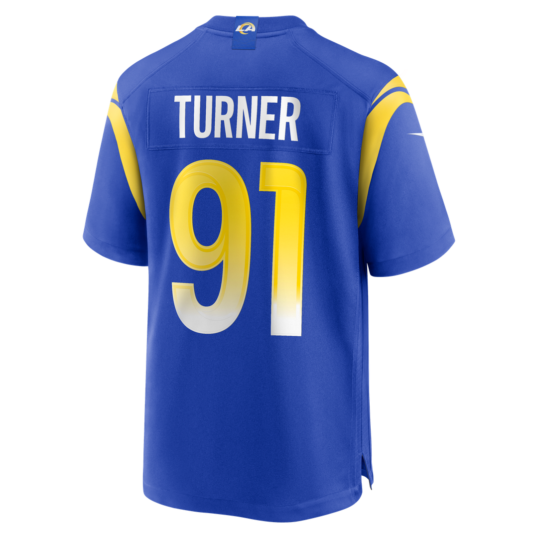 Los Angeles Rams Kobie Turner Nike Home Game Jersey - Royal