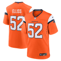 Denver Broncos Jonah Elliss Nike Team Game Jersey - Orange