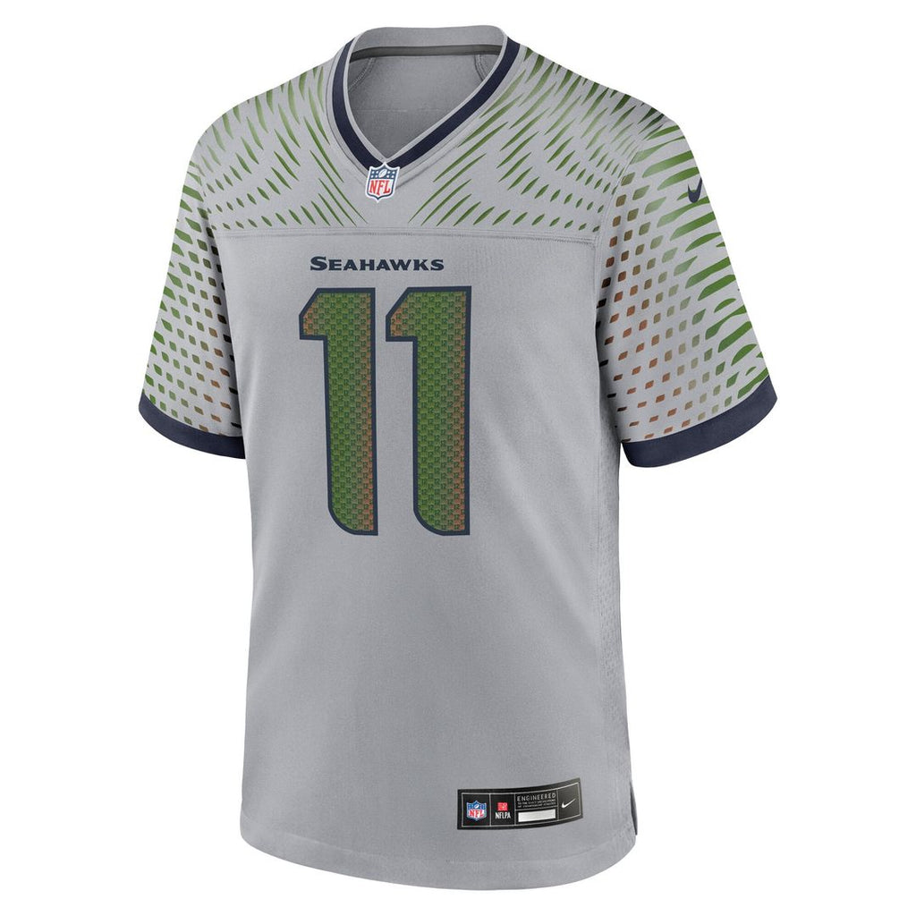 Seattle Seahawks Jaxon Smith-Njigba Nike Rivalries Collection Game Jersey - Gray
