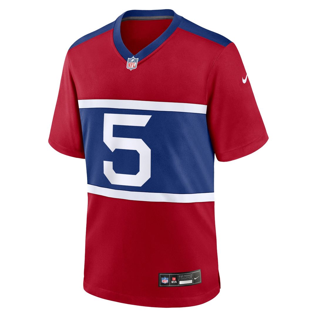 New York Giants Kayvon Thibodeaux Nike Alternate Player Game Jersey - Century Red