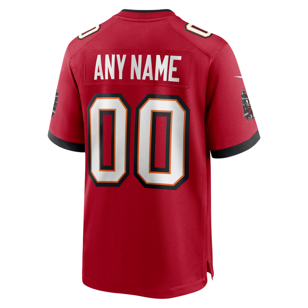Nike Tampa Bay Buccaneers Team Custom Game Jersey - Red