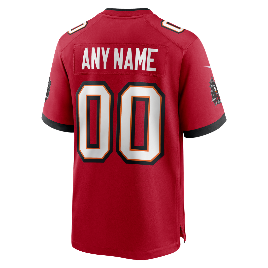 Nike Tampa Bay Buccaneers Team Custom Game Jersey - Red