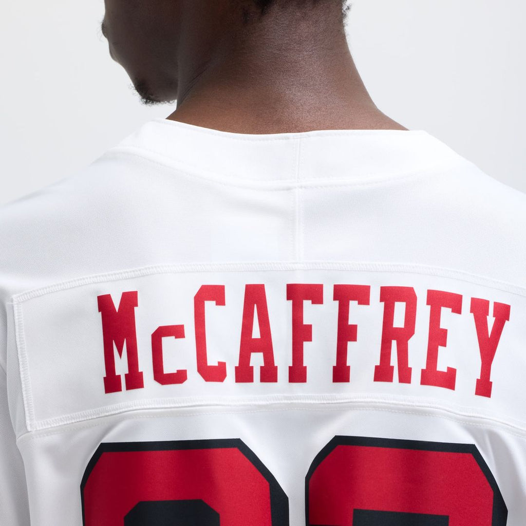 San Francisco 49ers Christian McCaffrey Nike Vapor F.U.S.E. Limited 2nd Alternate Jersey - White