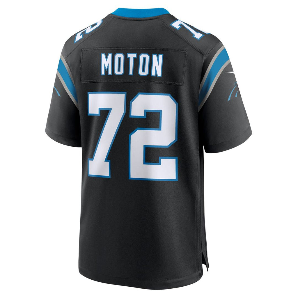 Carolina Panthers Taylor Moton Nike Team Game Jersey - Black