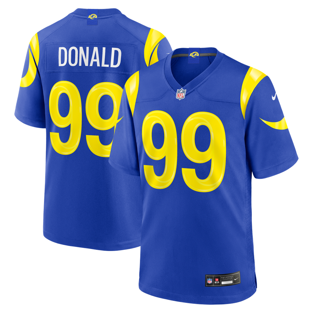 Los Angeles Rams Aaron Donald Nike Game Jersey - White