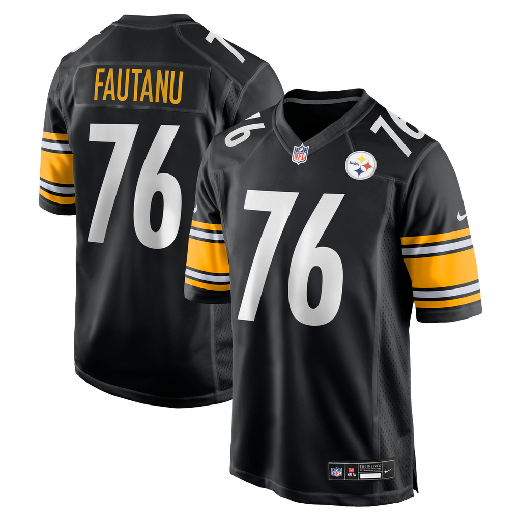 Pittsburgh Steelers Troy Fautanu Nike Player Game Jersey - Black