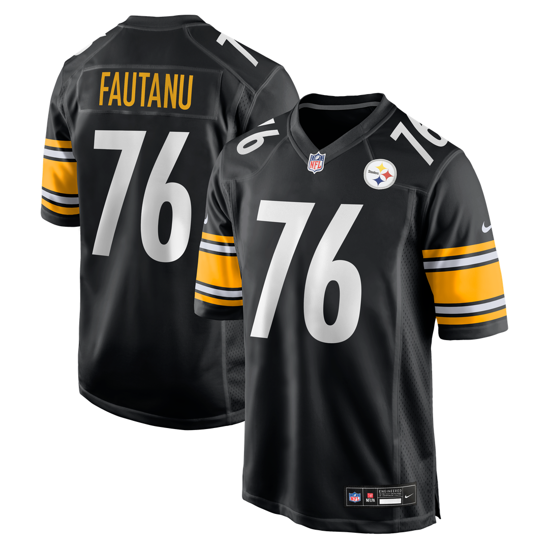Pittsburgh Steelers Troy Fautanu Nike Player Game Jersey - Black