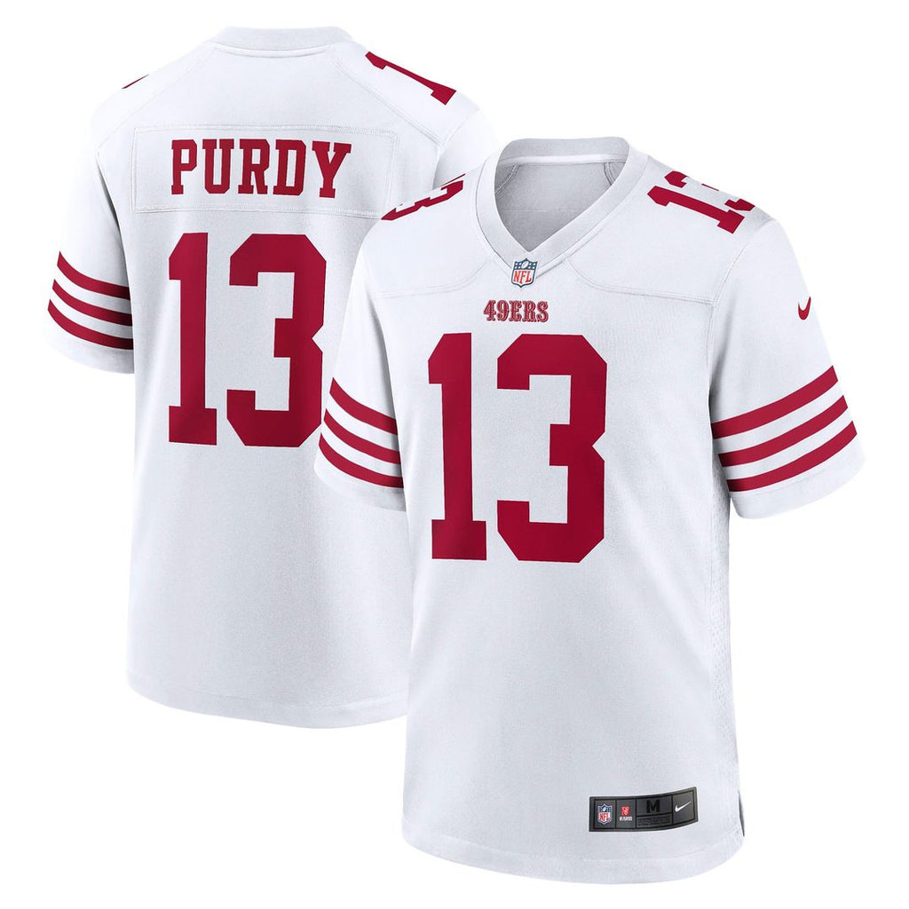 San Francisco 49ers Brock Purdy Nike Game Player Jersey - White