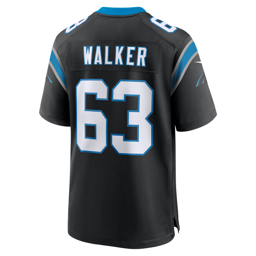 Carolina Panthers Rasheed Walker Nike Team Game Jersey - Black