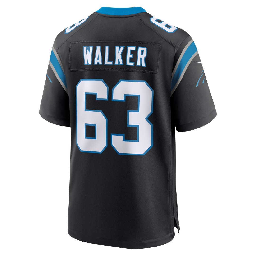 Carolina Panthers Rasheed Walker Nike Team Game Jersey - Black