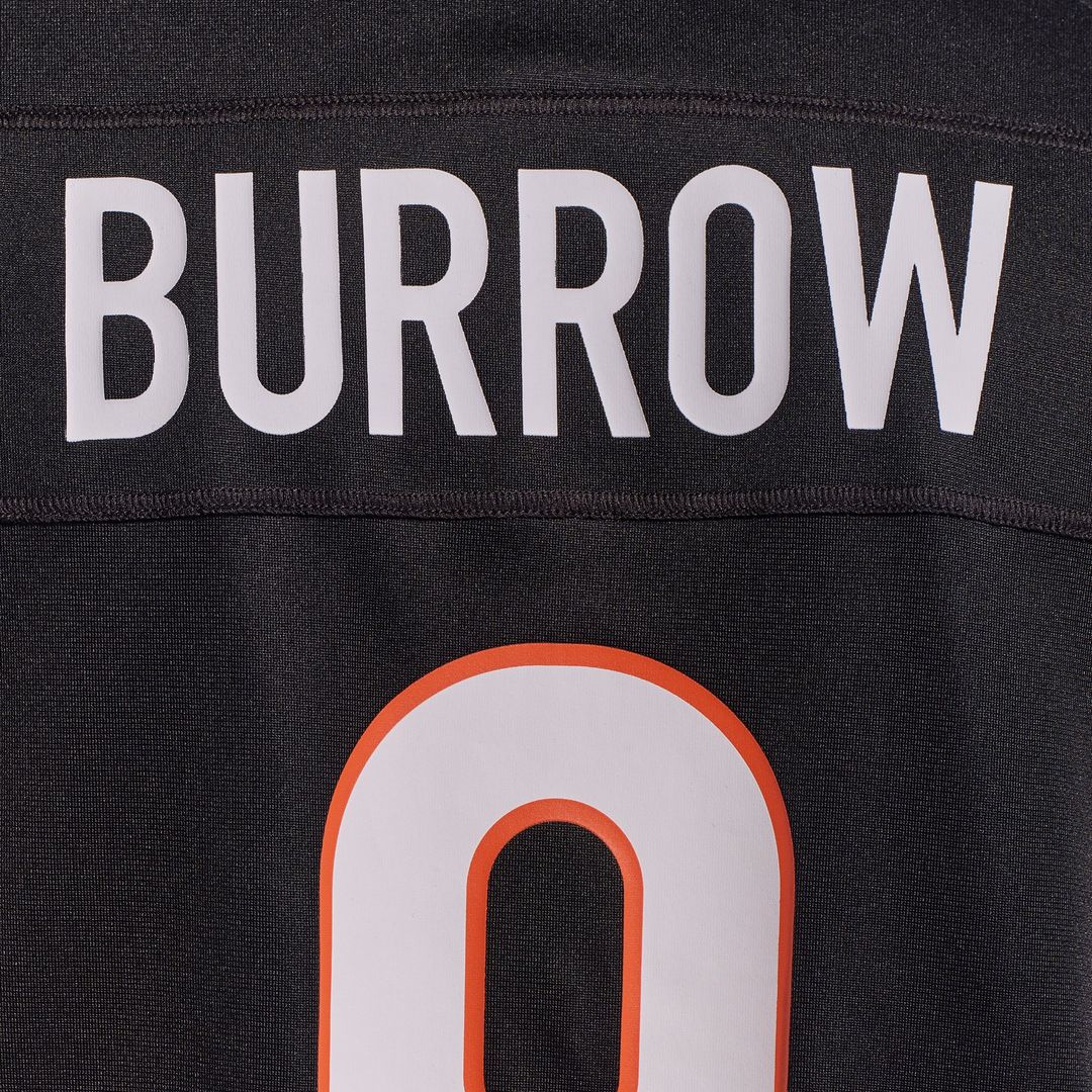 Cincinnati Bengals Joe Burrow Nike Player Game Jersey - Black