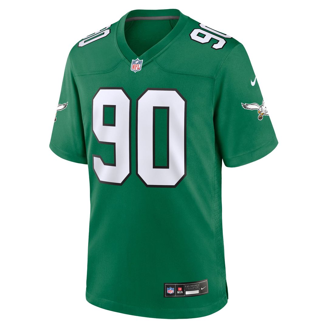 Philadelphia Eagles Mike Golic Nike Retired Player Alternate Game Jersey - Kelly Green