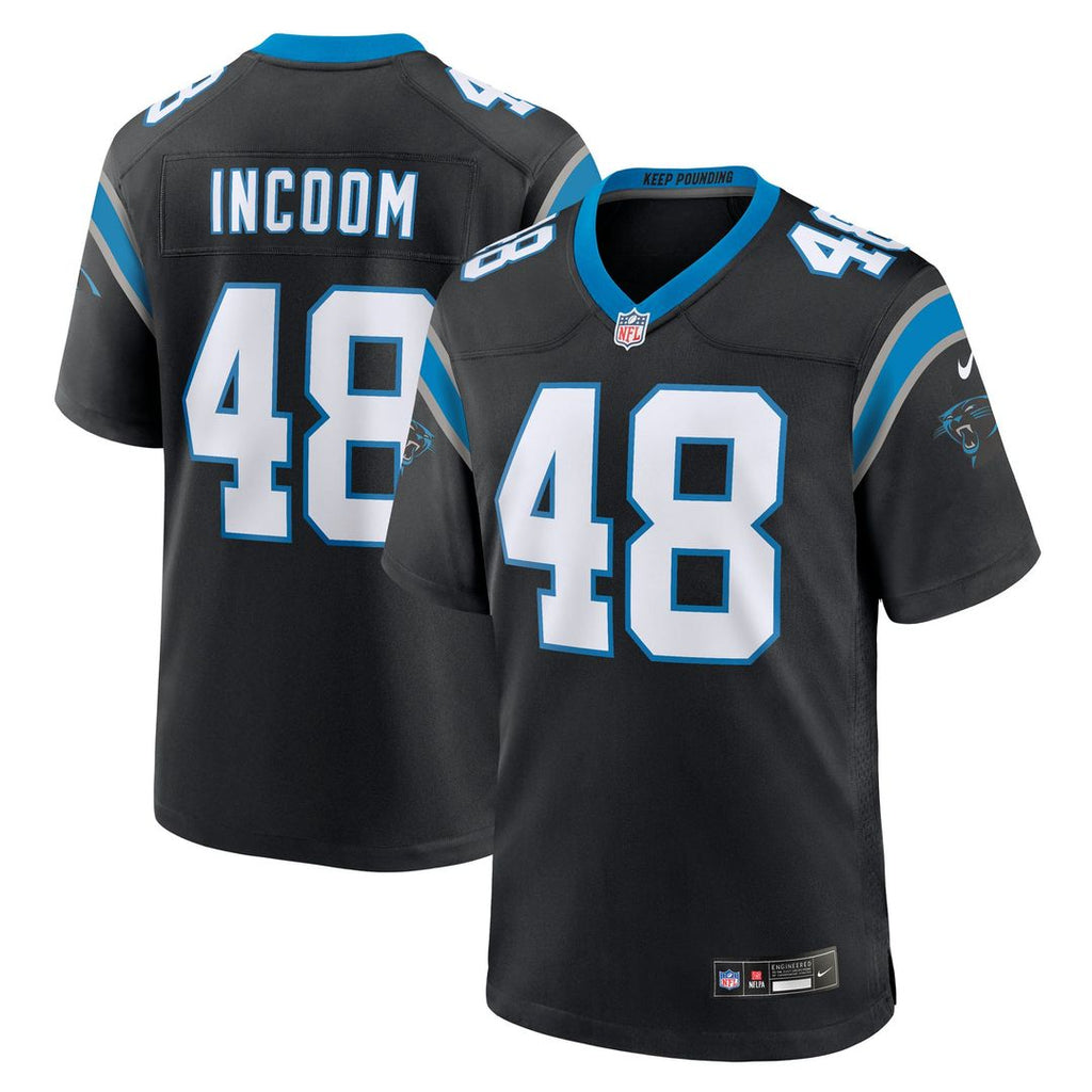 Carolina Panthers Thomas Incoom Nike Team Game Jersey - Black