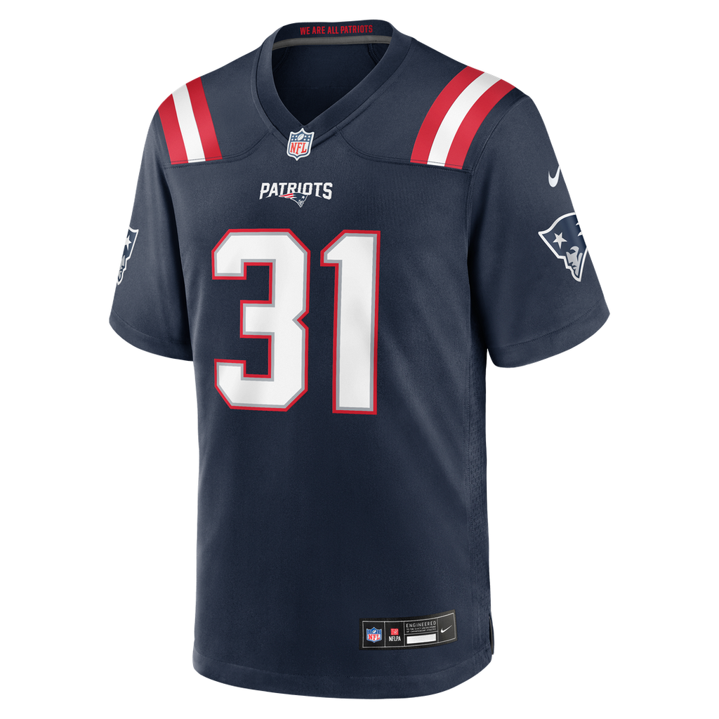 New England Patriots Kevin Byard III Nike Team Game Jersey - Navy