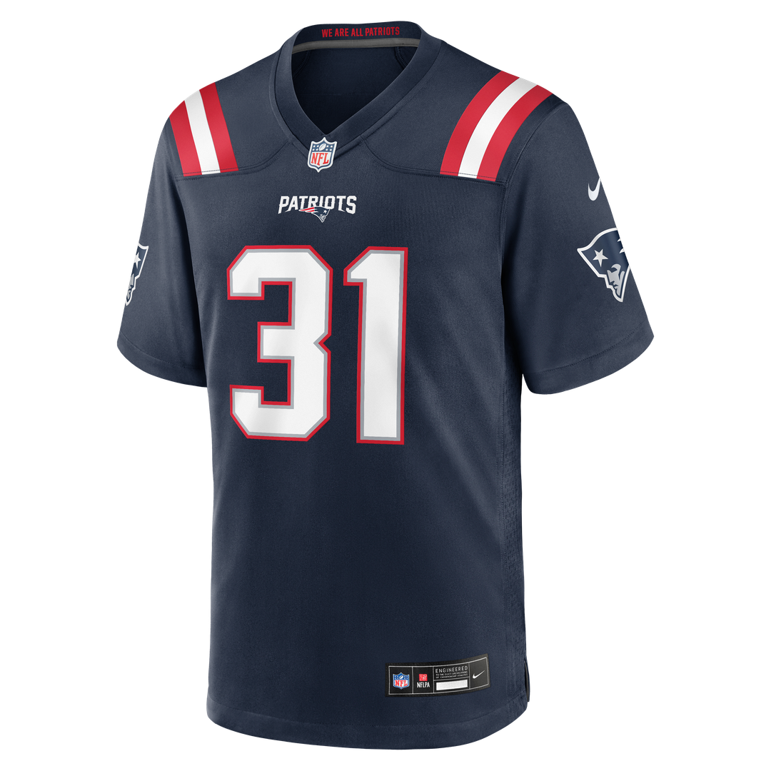 New England Patriots Kevin Byard III Nike Team Game Jersey - Navy
