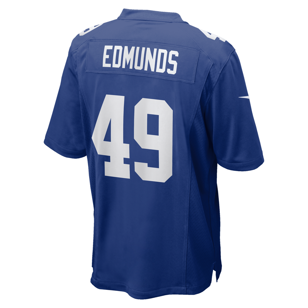 New York Giants Tremaine Edmunds Nike Team Game Jersey - Royal