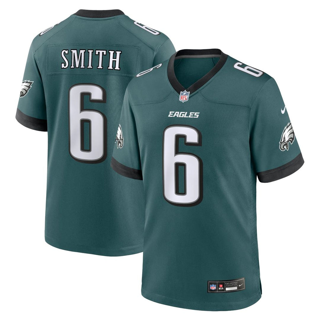 Philadelphia Eagles DeVonta Smith Nike Team Game Jersey - Midnight Green