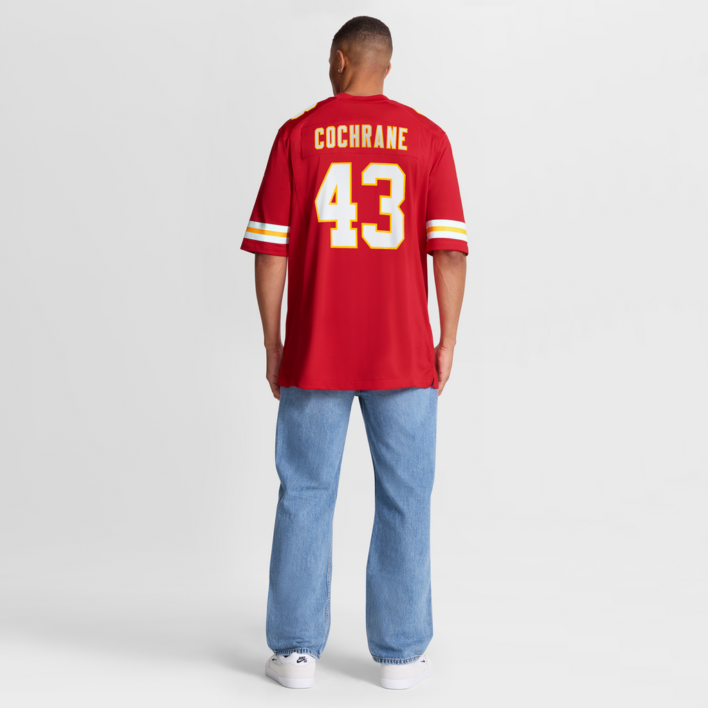 Kansas City Chiefs Jack Cochrane Nike Game Player Jersey - Red