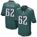 Philadelphia Eagles Jason Kelce Nike Game Jersey - Midnight Green