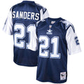 Dallas Cowboys Deion Sanders Mitchell & Ness Big & Tall 1995 Retired Player Replica Jersey - Navy