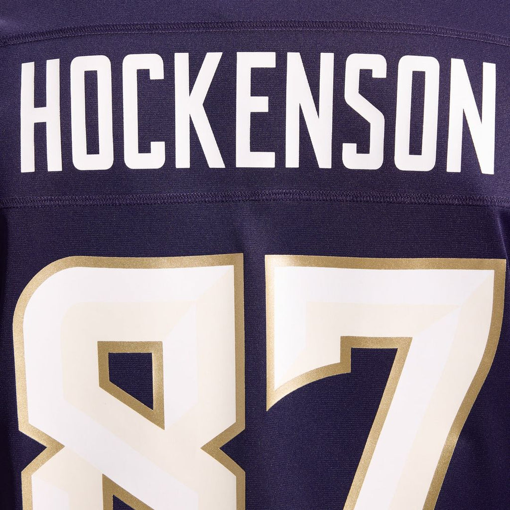 Minnesota Vikings T.J. Hockenson Nike 2026 Rivalries Collection Game Jersey - Purple