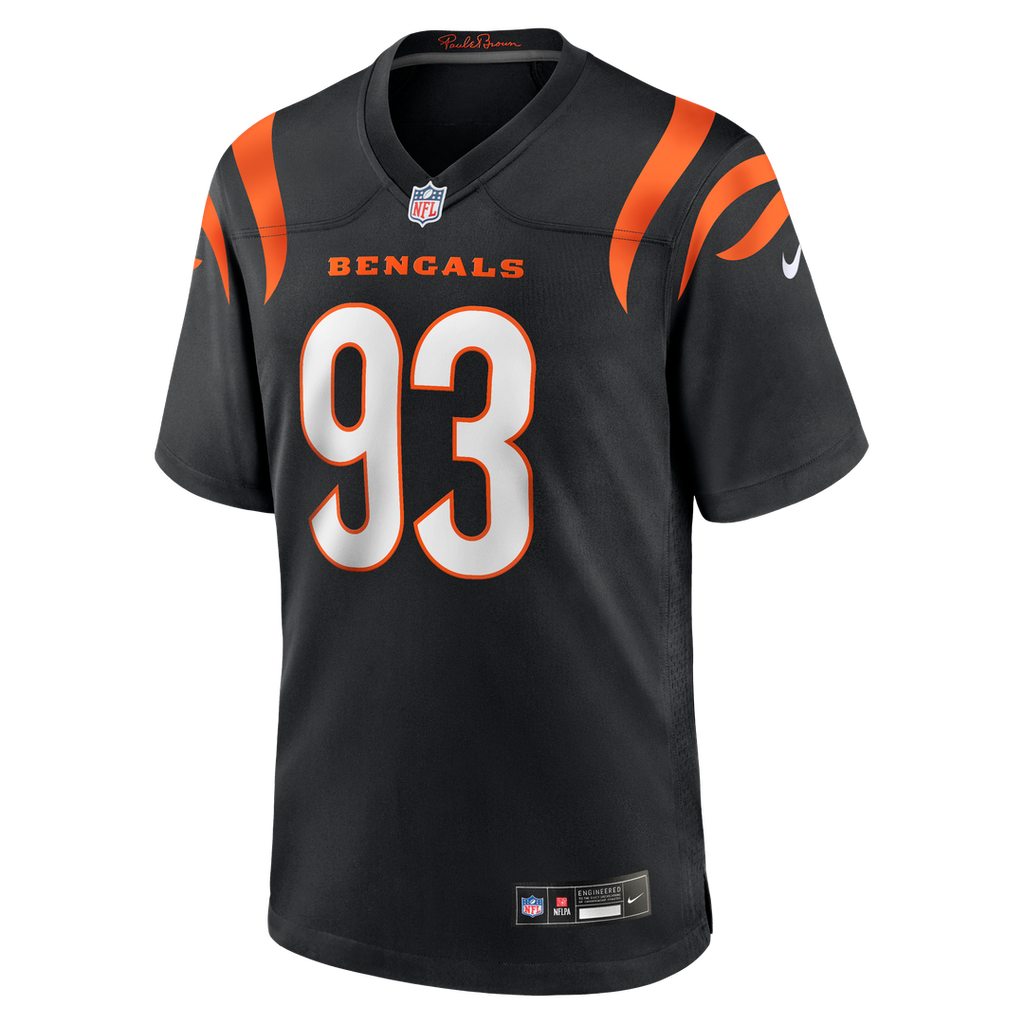 Cincinnati Bengals Jonathan Allen Nike Team Game Jersey - Black