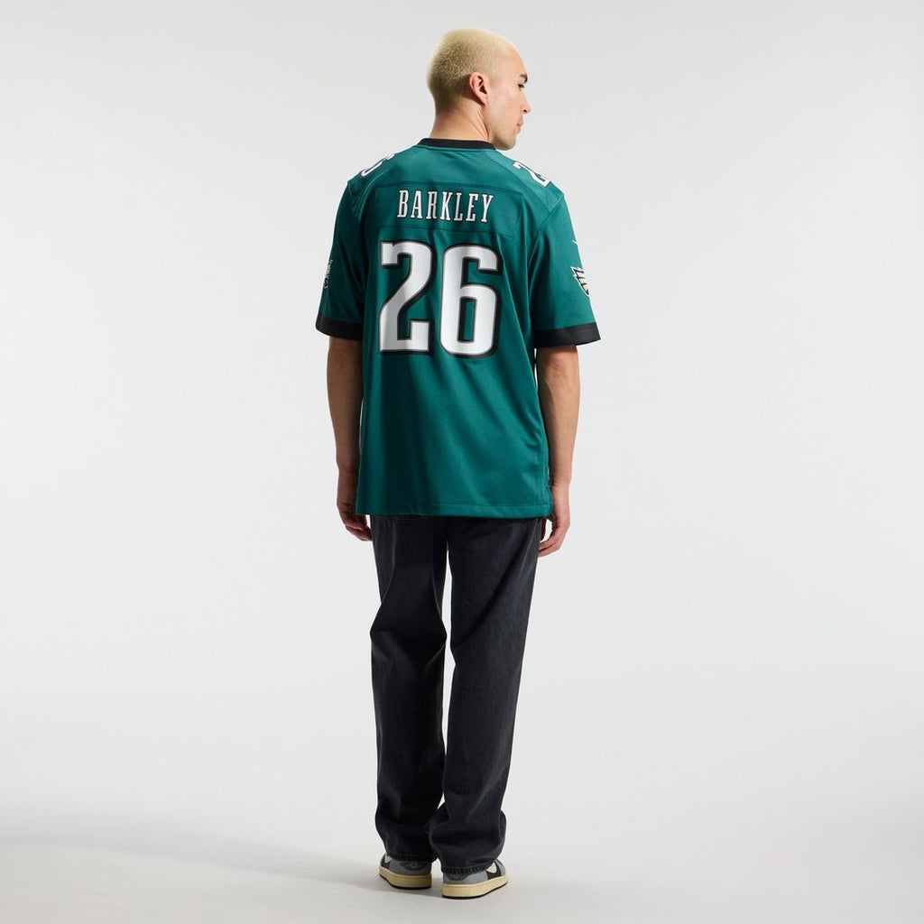 Philadelphia Eagles Saquon Barkley Nike Team Game Jersey - Midnight Green