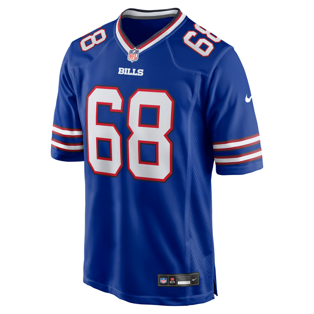 Buffalo Bills Garrett McGhin Nike Team Game Jersey - Royal