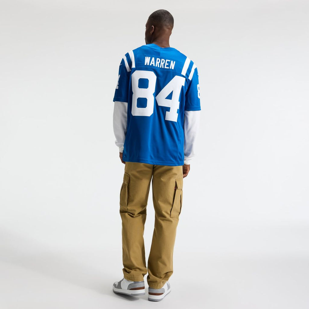 Indianapolis Colts Tyler Warren Nike Vapor F.U.S.E. Stitched Limited Jersey - White